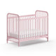 Lit bébé 60x120 Jaxx by Vipack Bronxx Rose mat