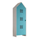 Armoire 1 porte Vipack Bruges Bleu