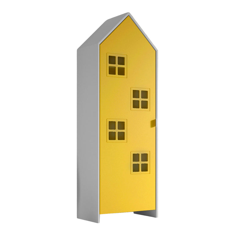 Armoire 1 porte Vipack Bruges Jaune