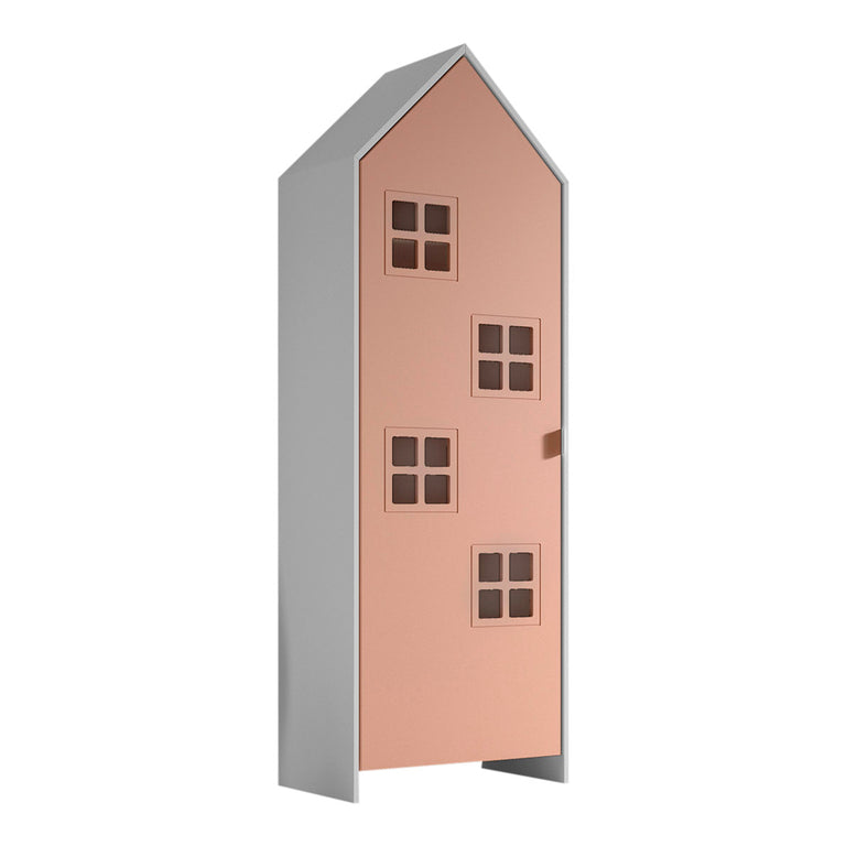 Armoire 1 porte Vipack Bruges Rose