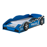 Lit 70x140 Police Sommier inclus Vipack Car beds - Bleu - vue 2