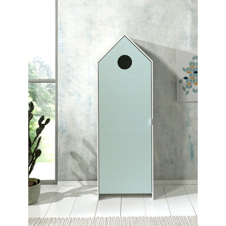 Armoire 1 porte Vipack Casami - Menthe - vue 3