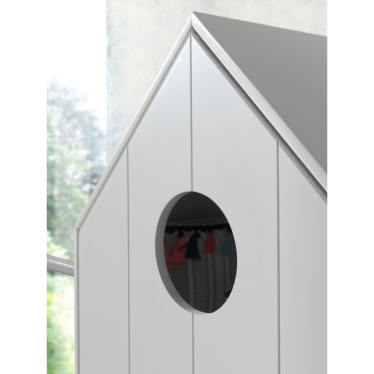 Armoire 1 porte Vipack Casami - Blanc - vue 7