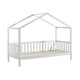 Lit cabane MH 90x200 Sommier inclus Vipack Dallas - Blanc