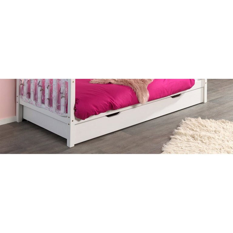 Tiroir de lit 90x190 Vipack Dallas Blanc - vue 2
