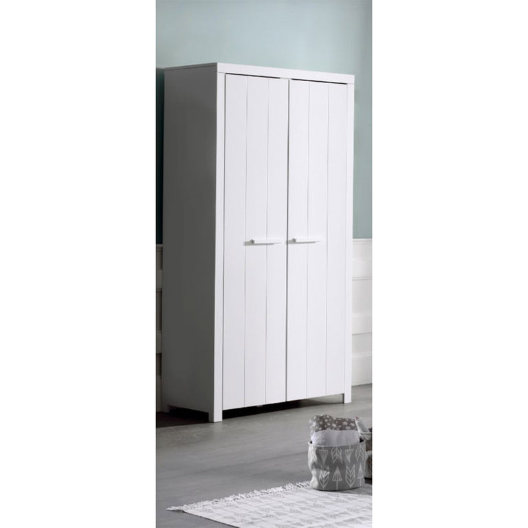 Armoire 2 portes Vipack Erik - Blanc - vue 4