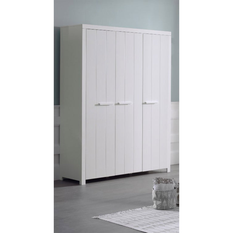 Armoire 3 portes Vipack Erik - Blanc - vue 4