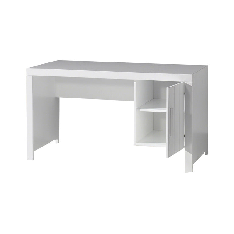 Bureau et Bibliothèque Vipack Erik - Blanc - vue 3