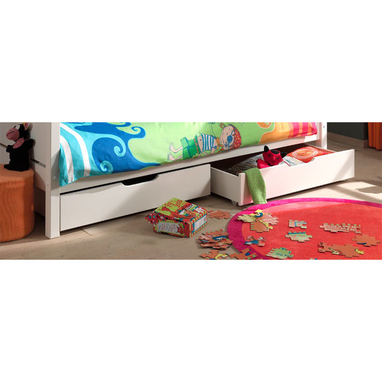 Tiroirs de lit Vipack Pino - Blanc - vue 2