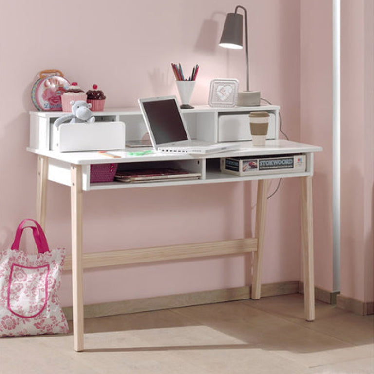 Bureau Vipack Kiddy - Blanc - vue 3