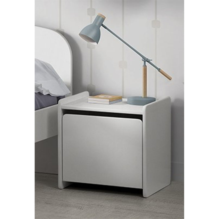 Chevet 1 porte Vipack Kiddy - Blanc - vue 2