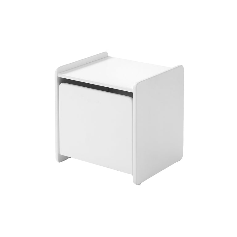 Chevet 1 porte Vipack Kiddy - Blanc