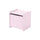 Chevet 1 porte Vipack Kiddy - Vieux Rose