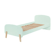 Lit 90x200 Sommier Inclus Vipack Kiddy - Vert Menthe