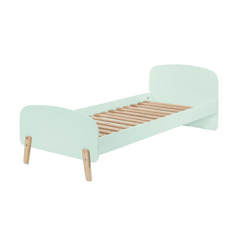 Lit 90x200 Sommier Inclus Vipack Kiddy - Vert Menthe