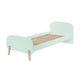 Lit 90x200 Sommier Inclus Vipack Kiddy - Vert Menthe