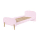Lit 90x200 Sommier Inclus Vipack Kiddy - Vieux Rose