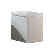 Chevet 1 porte Vipack Lara - Blanc