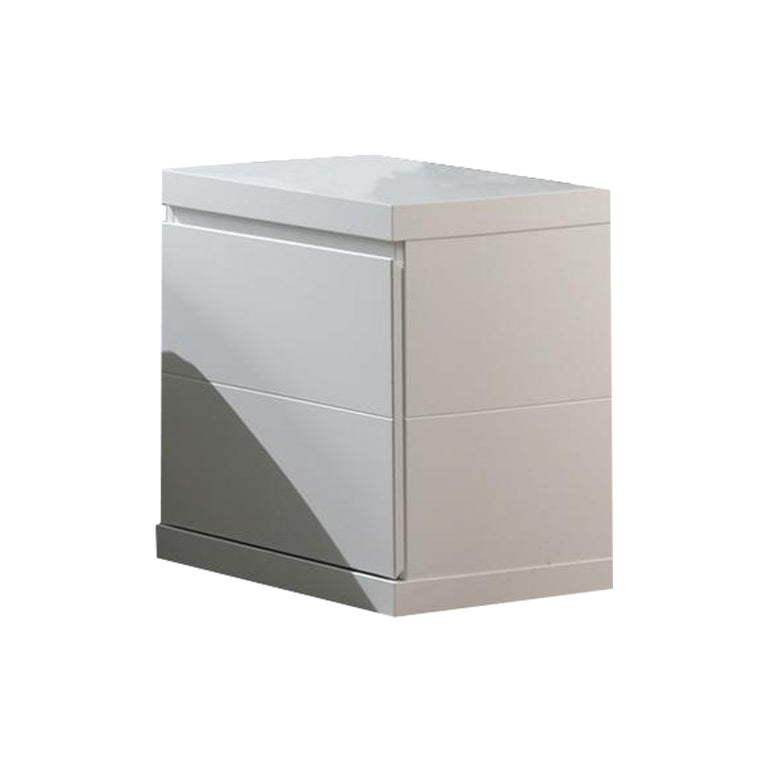 Chevet 1 porte Vipack Lara - Blanc