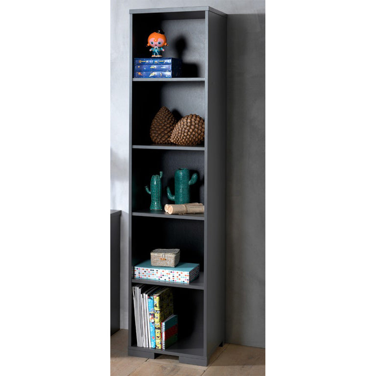 Bibliothèque Vipack London - Anthracite - vue 3