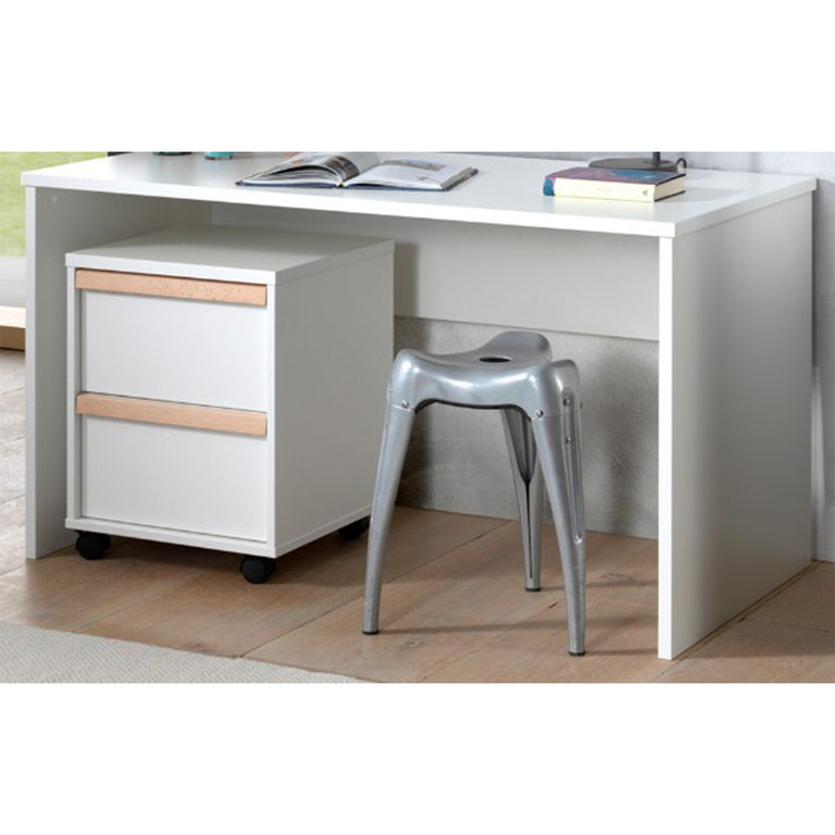 Caisson de bureau Vipack London - Blanc - vue 2