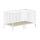 Lit évolutif 70x140 sommier inclus Vipack Meryl Blanc