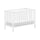 Lit bébé 60x120 sommier inclus Vipack Meryl Blanc