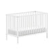 Lit bébé 60x120 sommier inclus Vipack Meryl Blanc