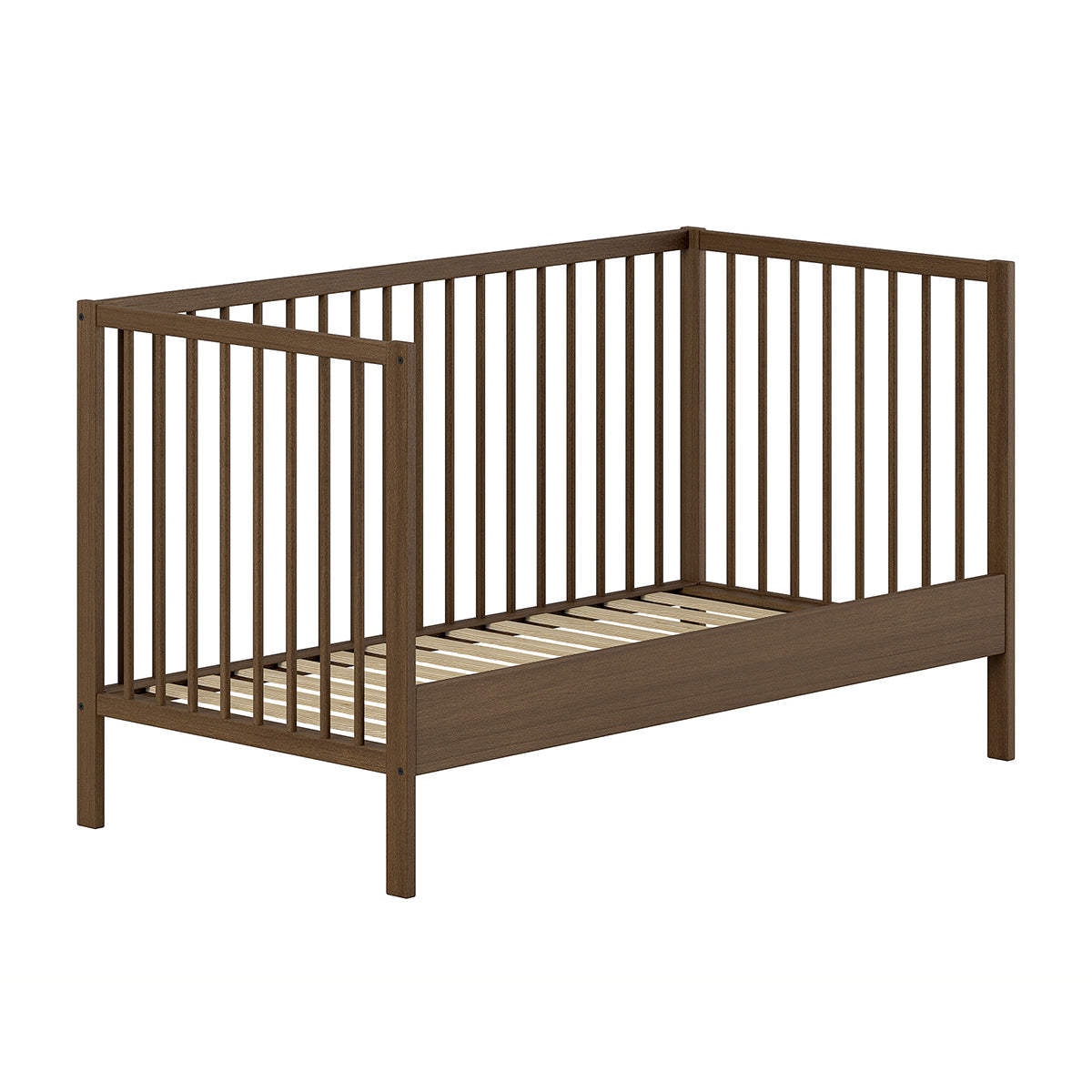 Lit évolutif 70x140 et Table à langer Vipack Meryl Bois foncé - vue 4