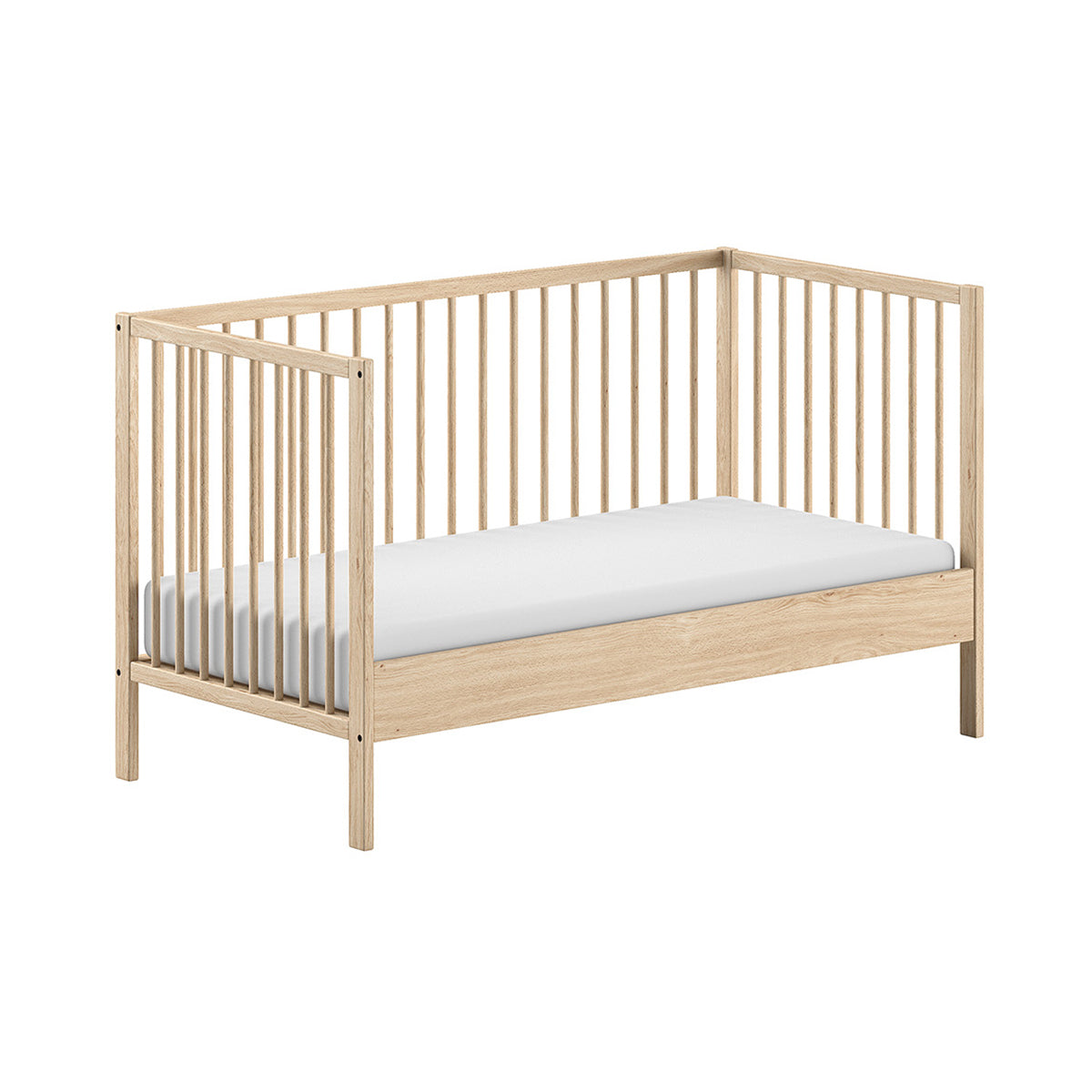 Lit évolutif 70x140 sommier inclus Vipack Meryl Bois - vue 2
