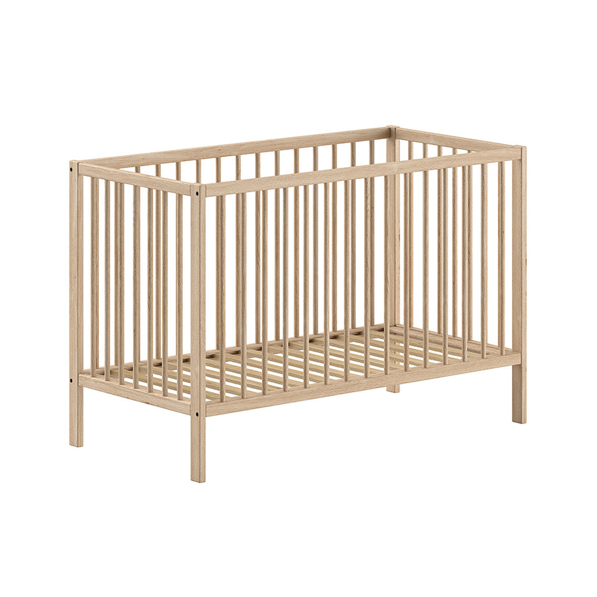Lit bébé 60x120 sommier inclus Vipack Meryl Bois