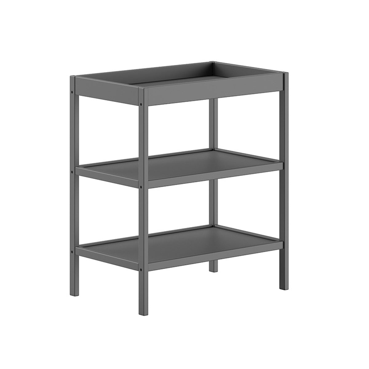 Lit bébé 60x120 et Table à langer Vipack Meryl Anthracite - vue 3