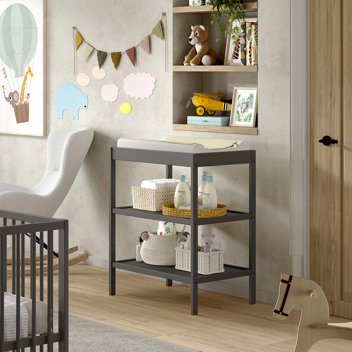 Table à langer Vipack Meryl Anthracite - vue 2