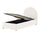 Lit coffre 90x200 sommier inclus Vipack Moon Blanc