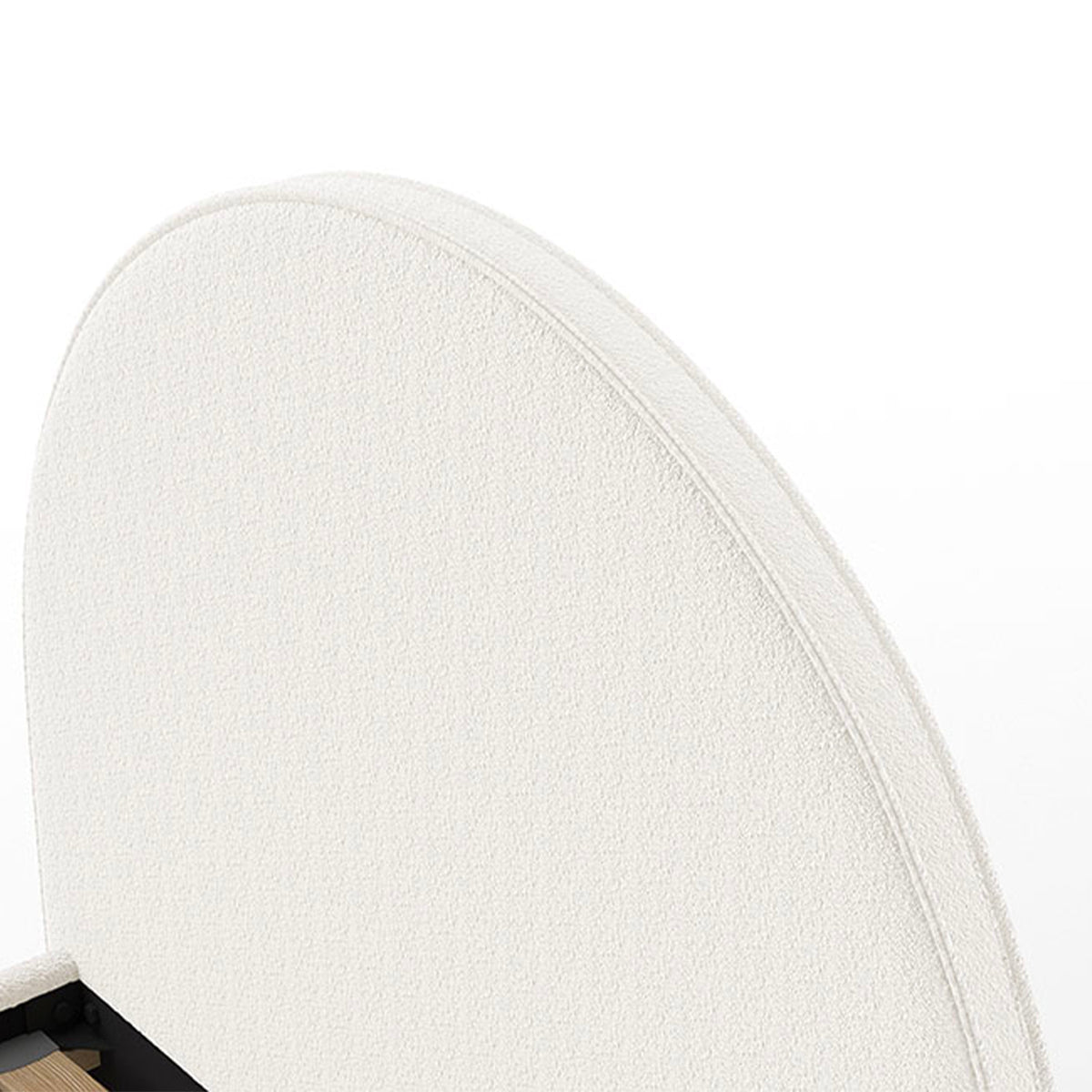 Lit coffre 90x200 sommier inclus Vipack Moon Blanc - vue 3