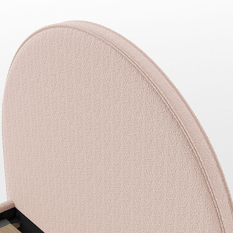 Lit 140x200 sommier inclus Vipack Moon Rose - vue 3