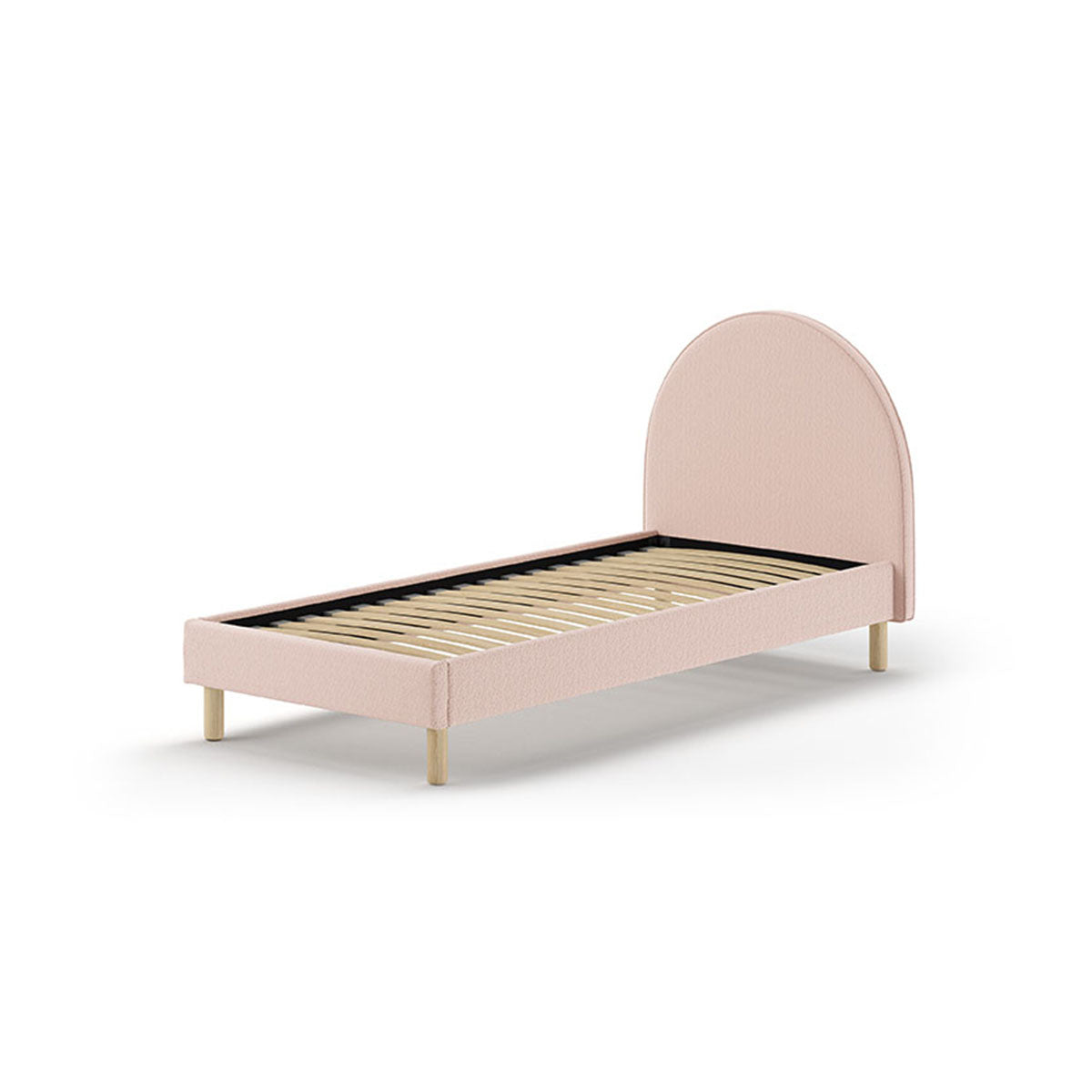 Lit 90x200 sommier inclus Vipack Moon Rose - vue 2
