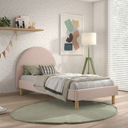 Lit 90x200 sommier inclus Vipack Moon Rose - vue 4