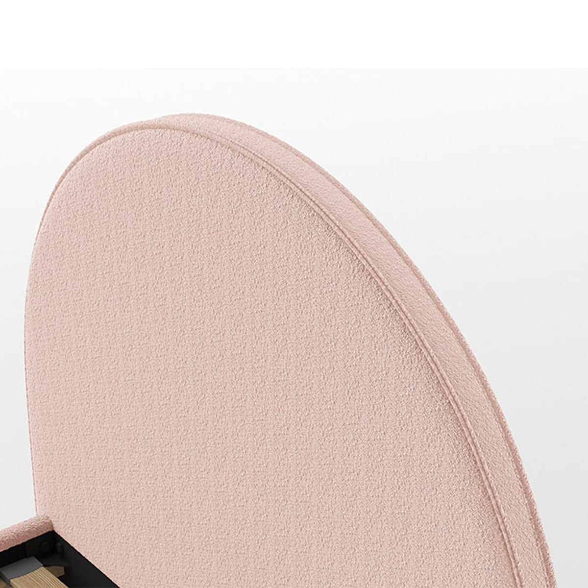 Lit coffre 140x200 sommier inclus Vipack Moon Rose - vue 3