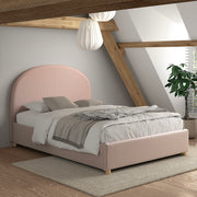 Lit coffre 140x200 sommier inclus Vipack Moon Rose - vue 6