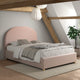 Lit coffre 140x200 sommier inclus Vipack Moon Rose