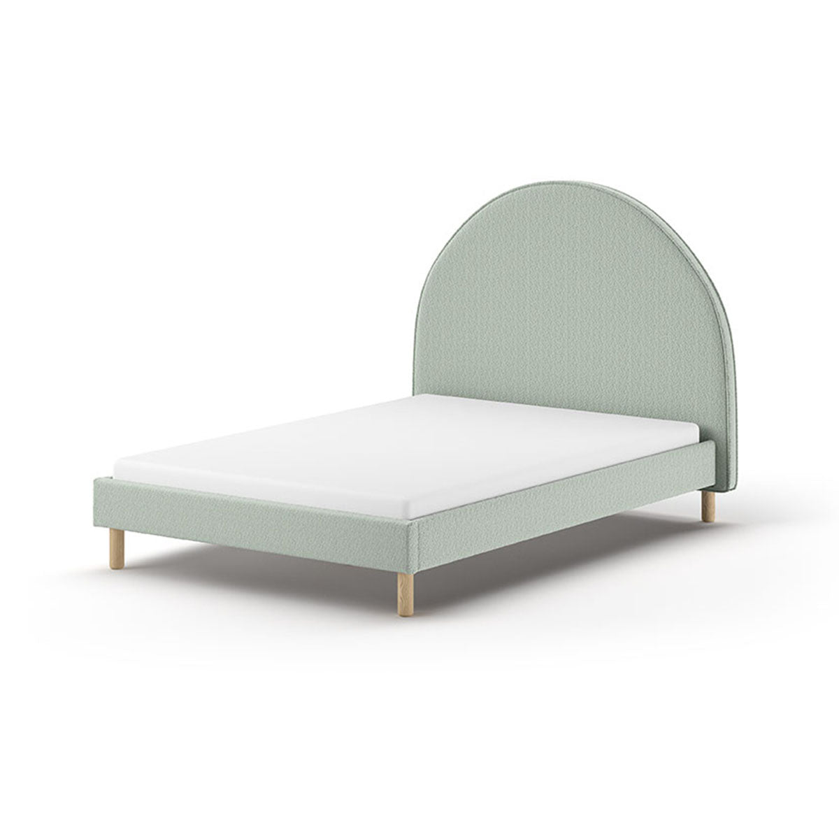 Lit 140x200 sommier inclus Vipack Moon Vert