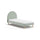 Lit 90x200 sommier inclus Vipack Moon Vert