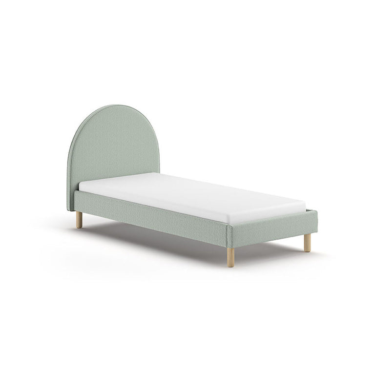Lit 90x200 sommier inclus Vipack Moon Vert