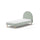 Lit 90x200 sommier inclus Vipack Moon Vert