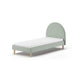 Lit 90x200 sommier inclus Vipack Moon Vert