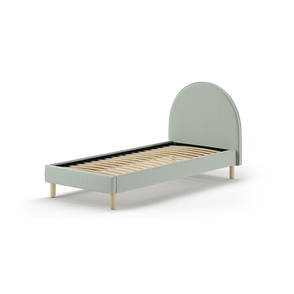 Lit 90x200 sommier inclus Vipack Moon Vert - vue 2