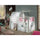 Lit Mi-Hauteur 90x200 Sommier Inclus et Housse Birdy Vipack Pino - Blanc