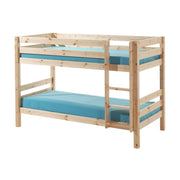 Lit Superposé 90x200 Hauteur 140 cm Sommier Inclus Vipack Pino - Bois