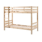 Lit Superposé 90x200 Hauteur 160 cm Sommier Inclus Vipack Pino - Bois